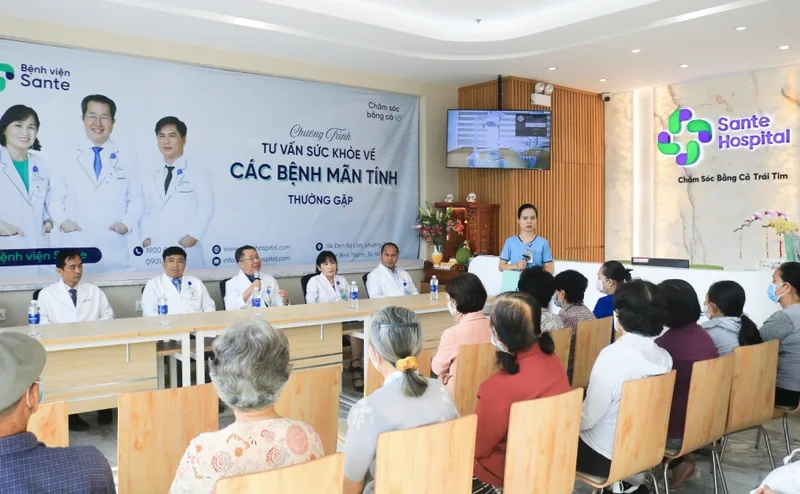 TƯ VẤN MIỄN PHÍ CÁC BỆNH MÃN TÍNH THƯỜNG GẶP Ở NGƯỜI CAO TUỔI - Bệnh viện SANTE Bình Thạnh, TP.HCM