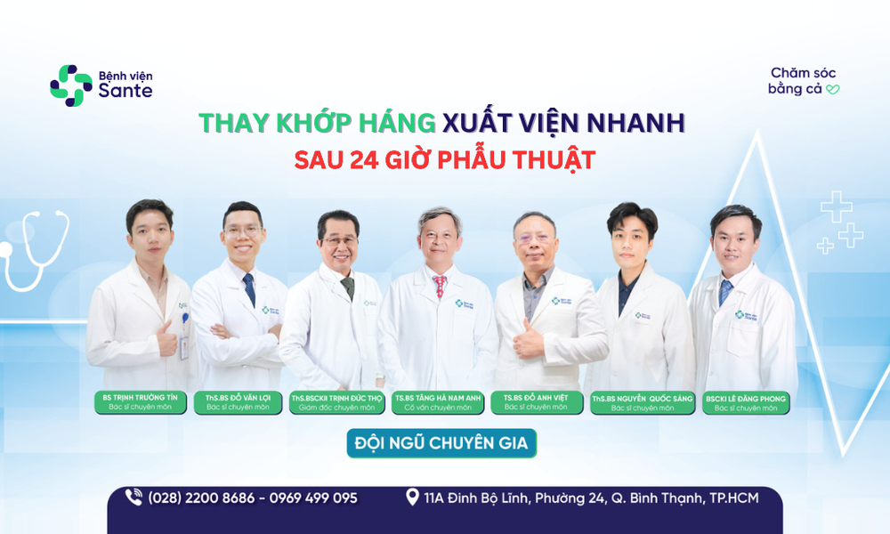 Thay Khớp Háng Xuất Viện Nhanh Sau 24H