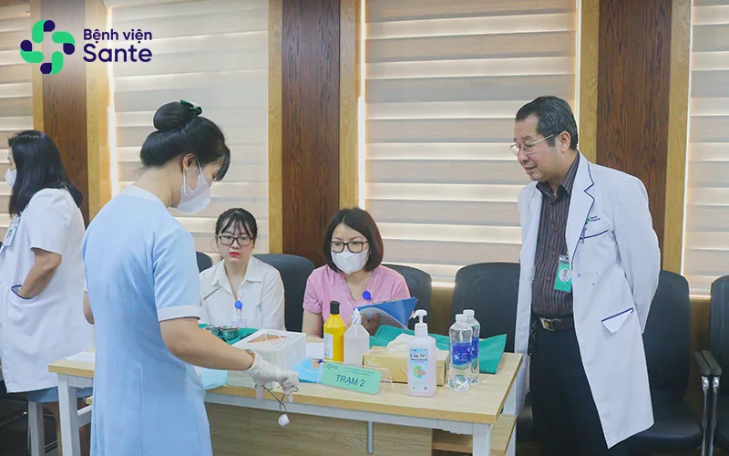 HỘI THI TAY NGHỀ ĐIỀU DƯỠNG/KỸ THUẬT VIÊN GIỎI LẦN THỨ I NĂM 2023 4 - Bệnh viện SANTE Bình Thạnh, TP.HCM